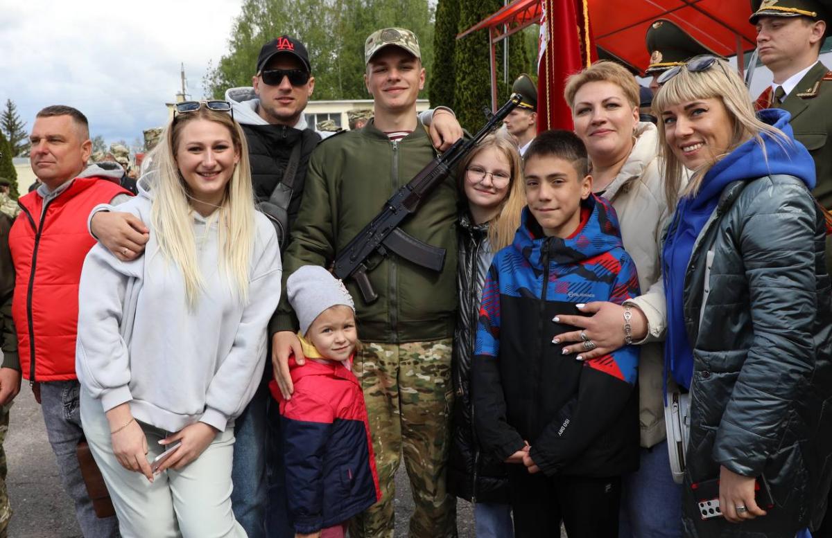 В Могилеве принесли Присягу новобранцы внутренних войск МВД