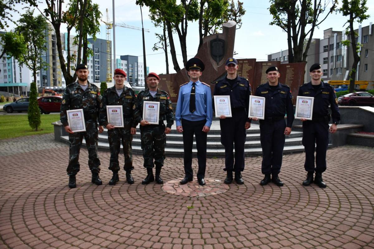 В Могилеве выбрали лучших сотрудников патрульно-постовой службы и отряда милиции особого назначения