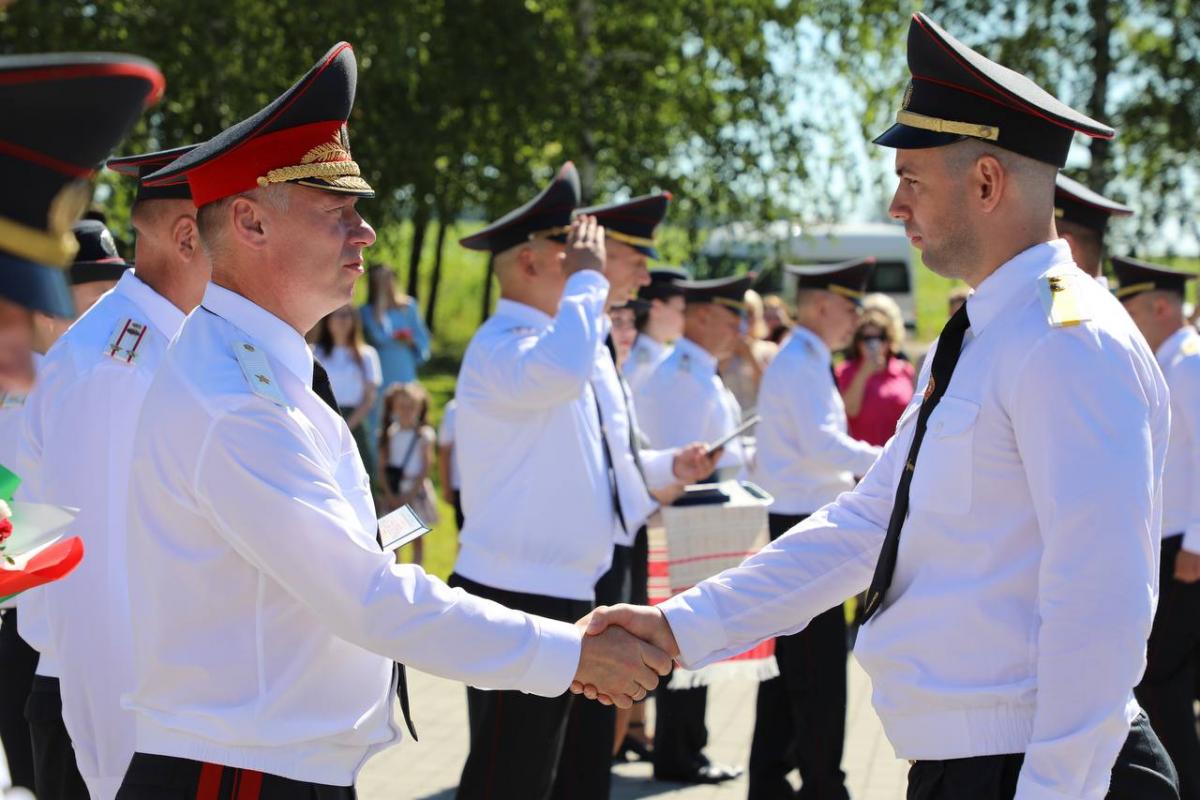 Выпуск слушателей заочного обучения института МВД прошел в Могилеве