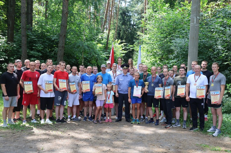 В Могилеве прошли областные соревнования по легкоатлетическому кроссу среди сотрудников подразделений Департамента охраны. Фото