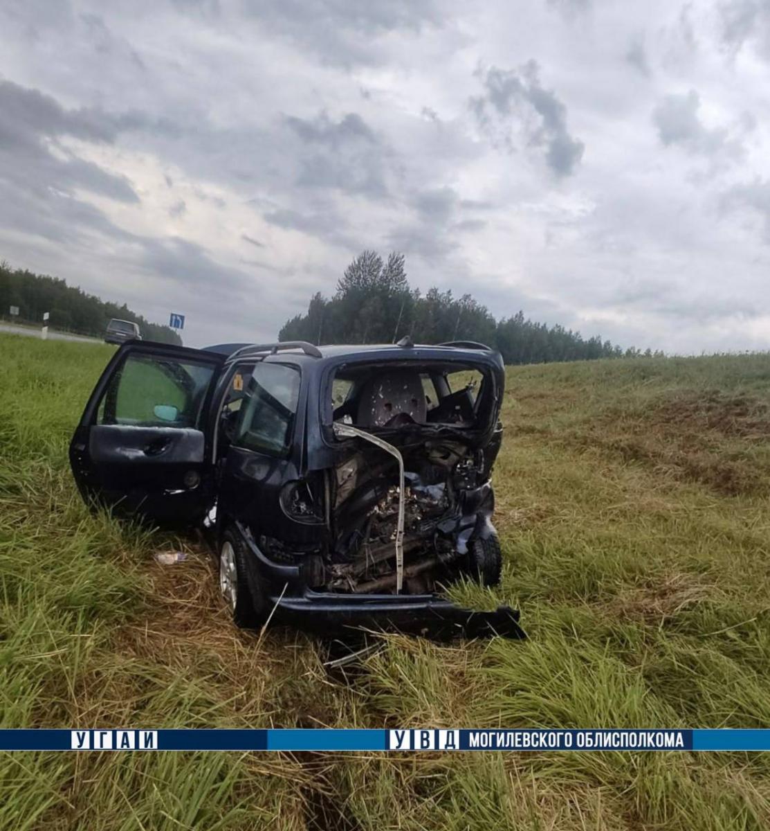 В ДТП в Белыничском районе пострадали три человека