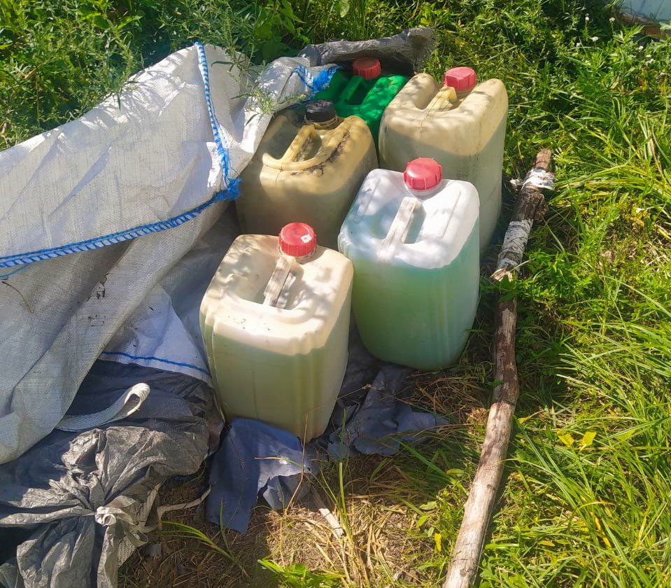 Более 100 литров дизтоплива изъяли в Хотимске