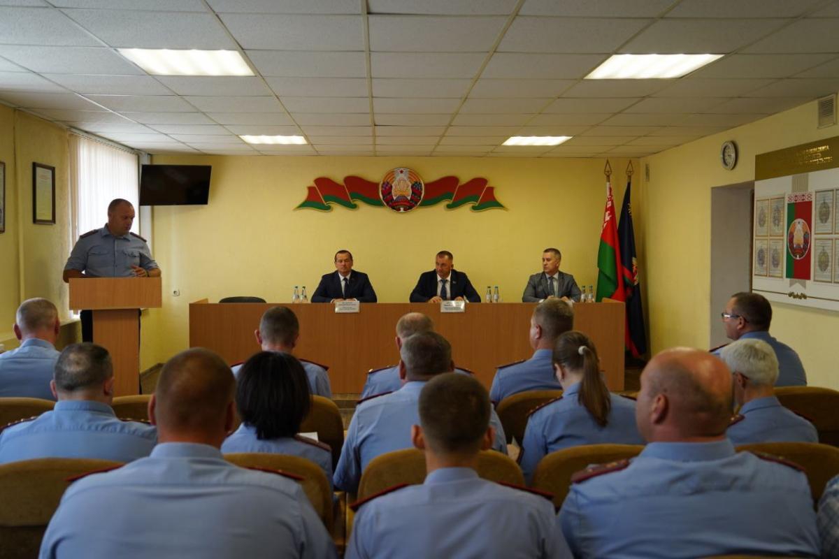 Министр внутренних дел посетил Мстиславский РОВД