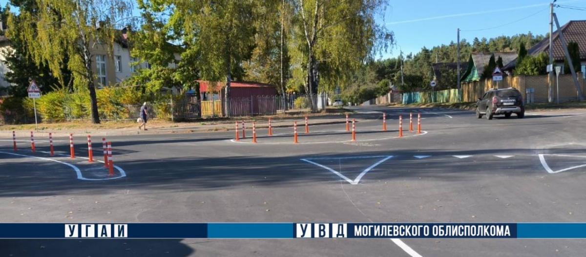 В Могилеве на пересечении улиц Брянской - Нижней Карабановской - Яковлева изменена организация дорожного движения