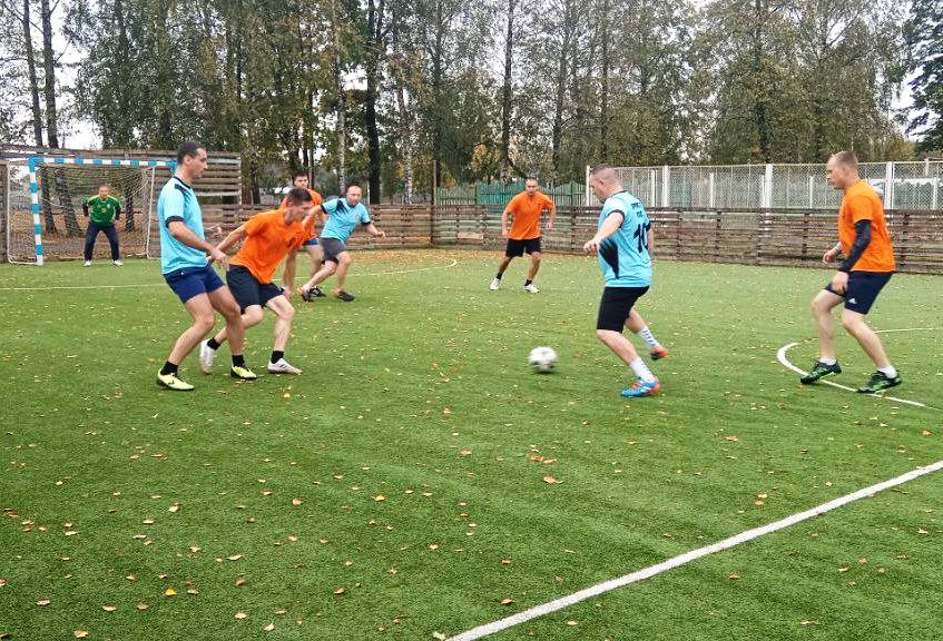 В Круглом сотрудники милиции приняли участие в турнире по футболу