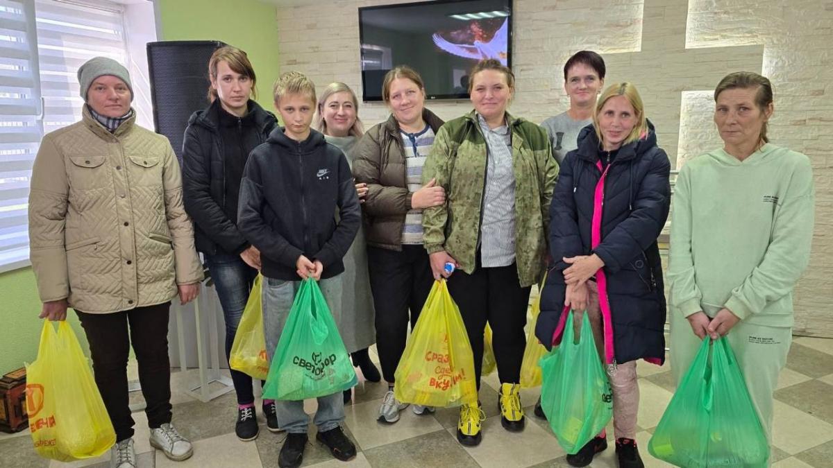 Благотворительная акция «Корзина добра» проходит на Краснопольщине
