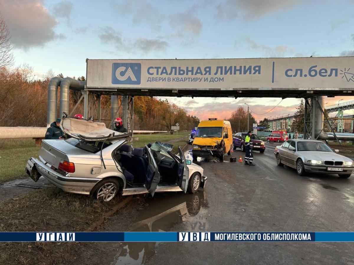 В ДТП в Могилеве пострадали два человека