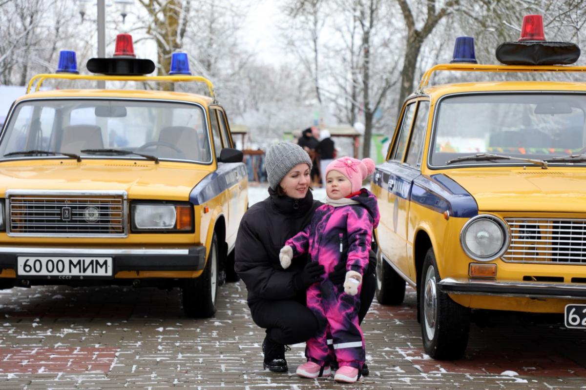 Марафон единства в Могилеве: правоохранители организовали интерактивные локации для участников