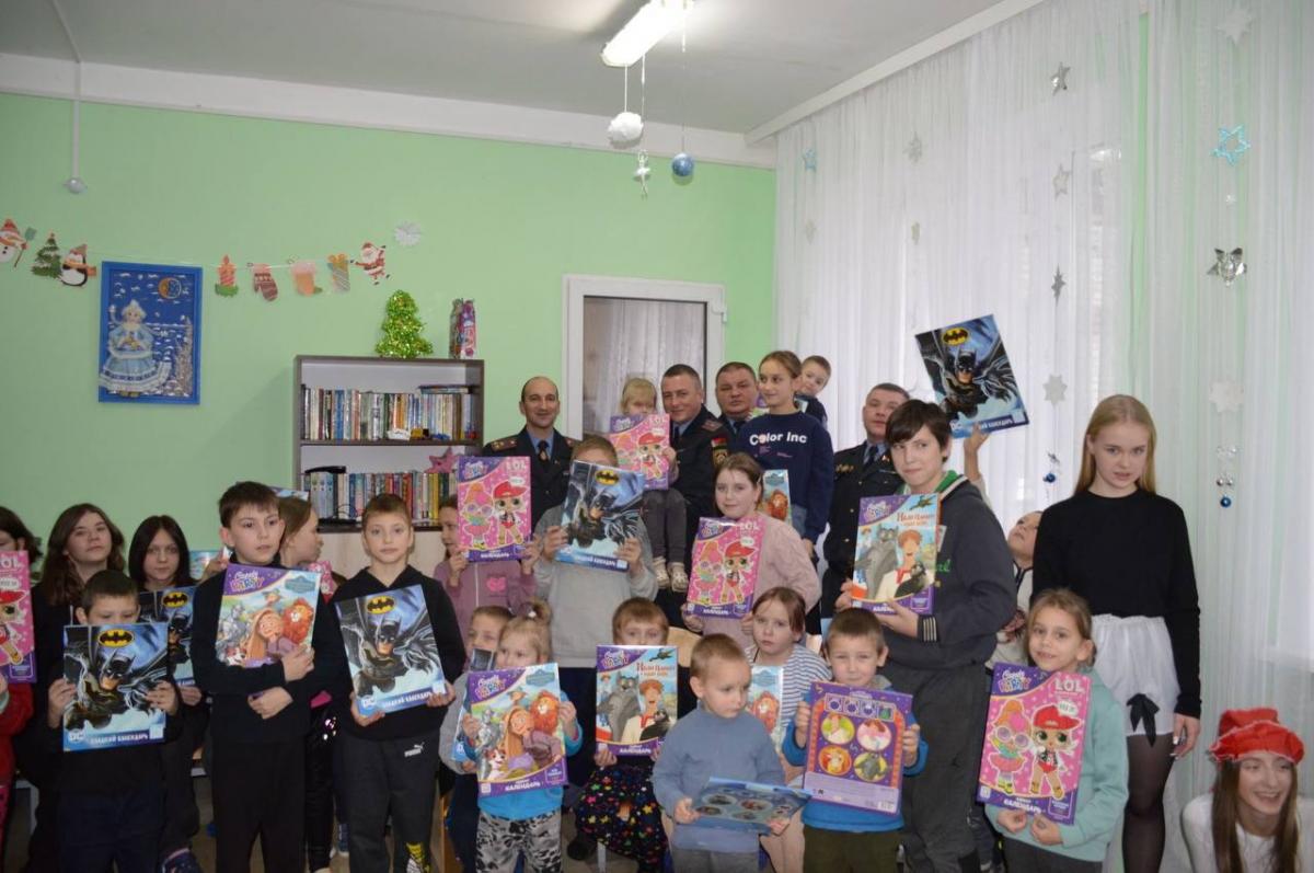 Представители батальона ППСМ УВД облисполкома посетили социально-педагогический центр