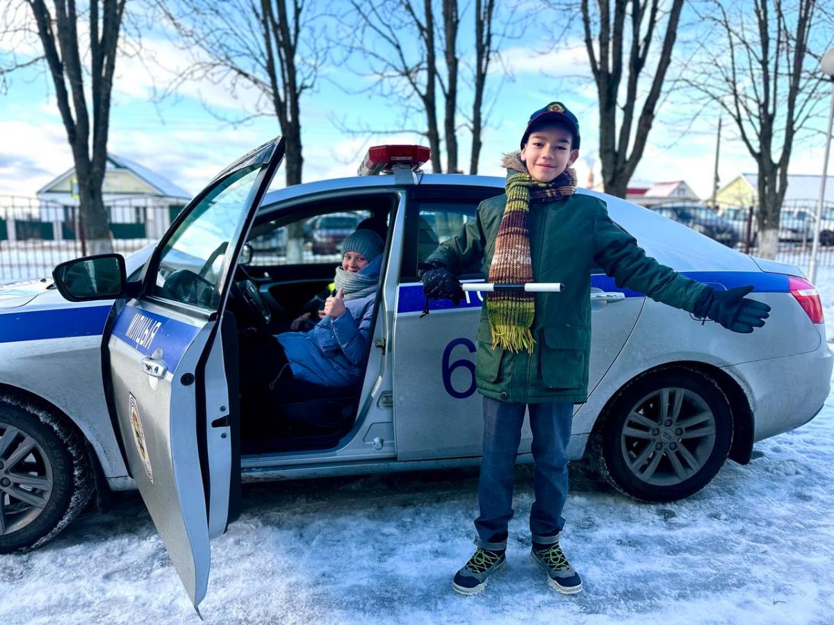 Госавтоинспекторы Горецкого РОВД в гимназии №1 провели акцию для детей