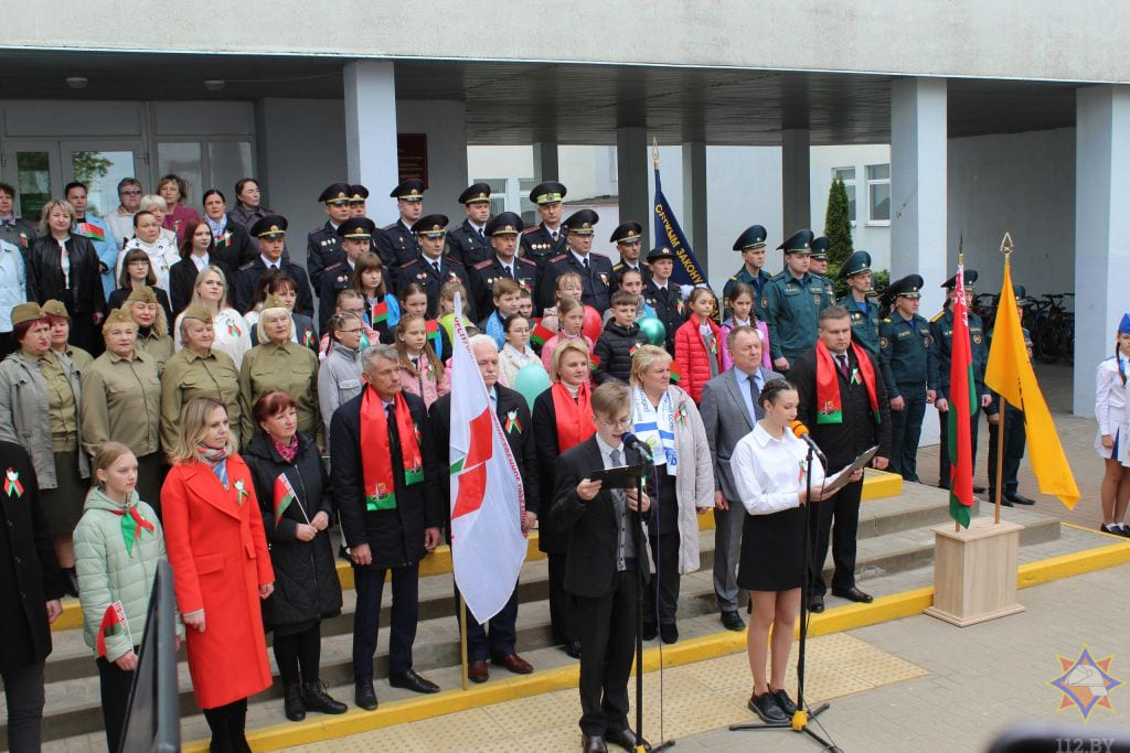 Горецкие спасатели спели «Катюшу»