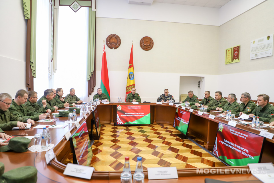 «Военная безопасность и оборона государства»: ежегодный сбор под руководством Виктора Хренина прошел в Могилеве