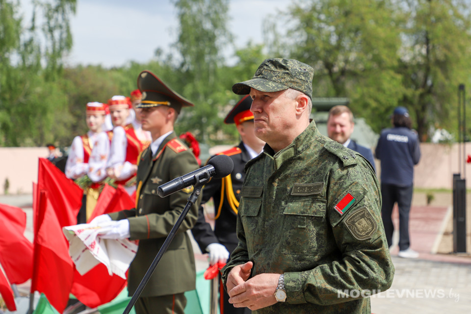 Областной сборный пункт военного комиссариата открыли в Могилеве