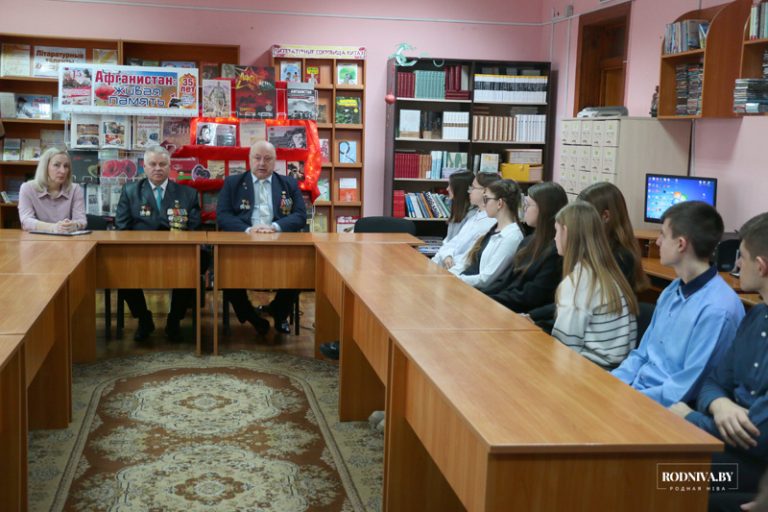 Встреча-напоминание «Афганистан в судьбах наших земляков» прошла в Климовичах