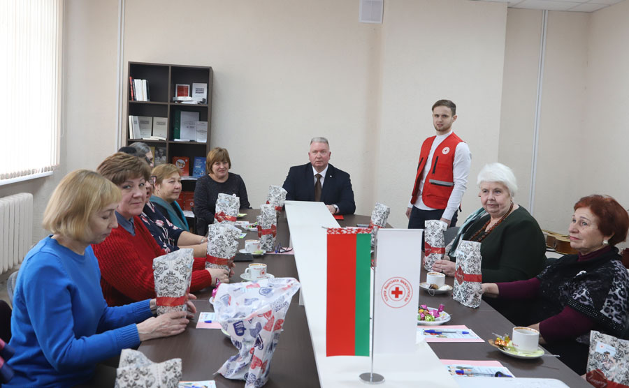 Клуб активного долголетия «Забота» открылся в Могилеве  на базе кризисного центра Белорусского Красного Креста