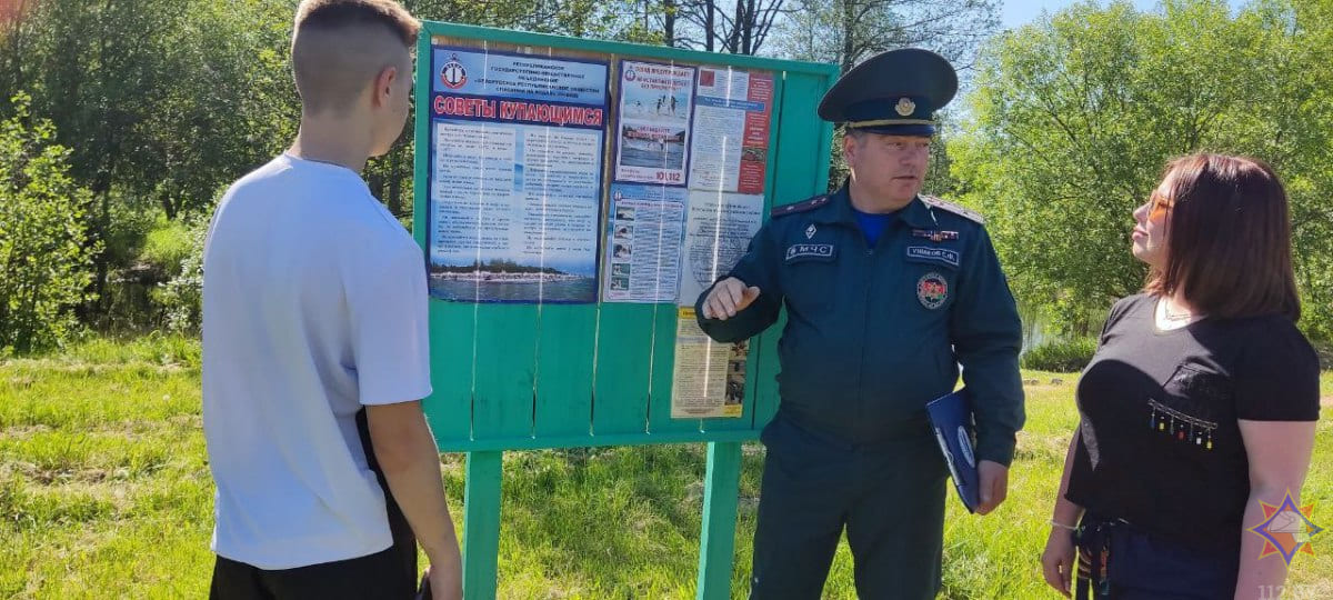Спасатели Костюковщины проводят профилактические рейды по водоемам
