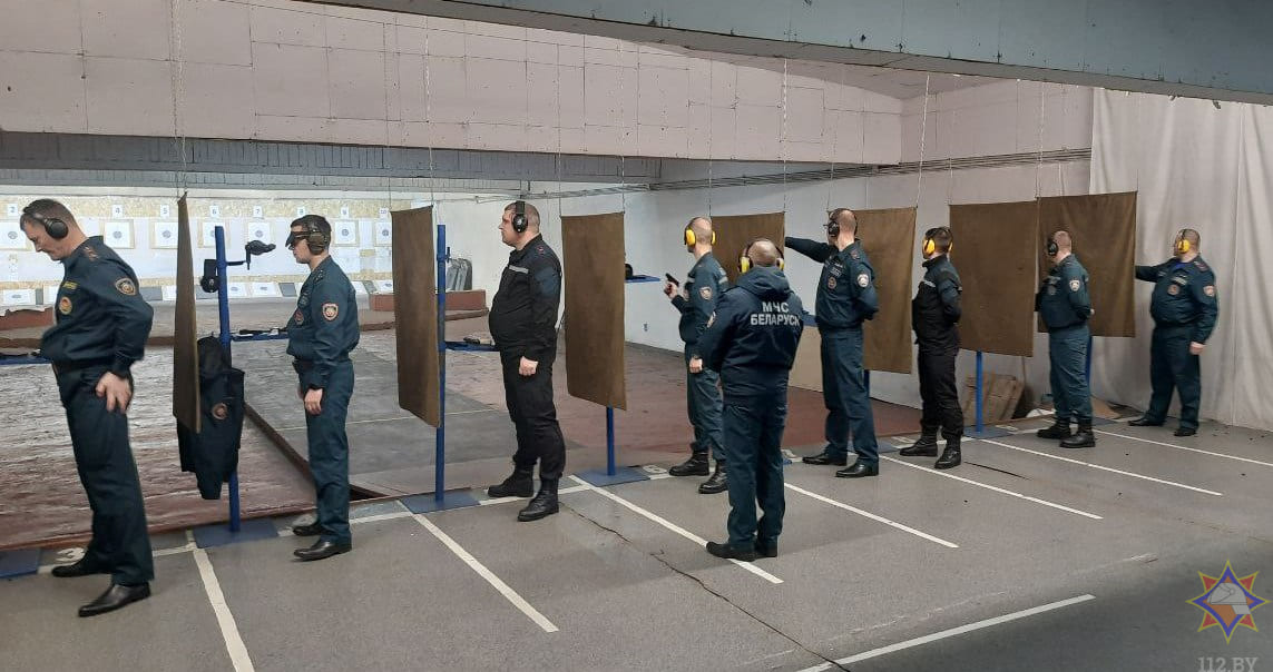 Чемпионат областного управления МЧС по служебному многоборью прошел в Могилеве