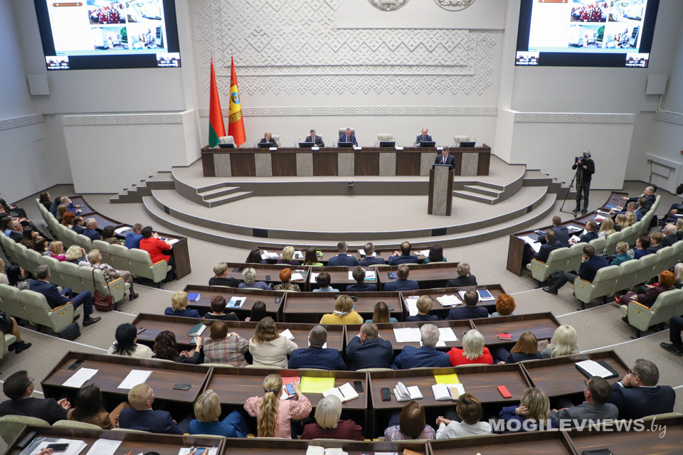 Результаты работы организаций здравоохранения региона рассмотрели в Могилеве. Фото