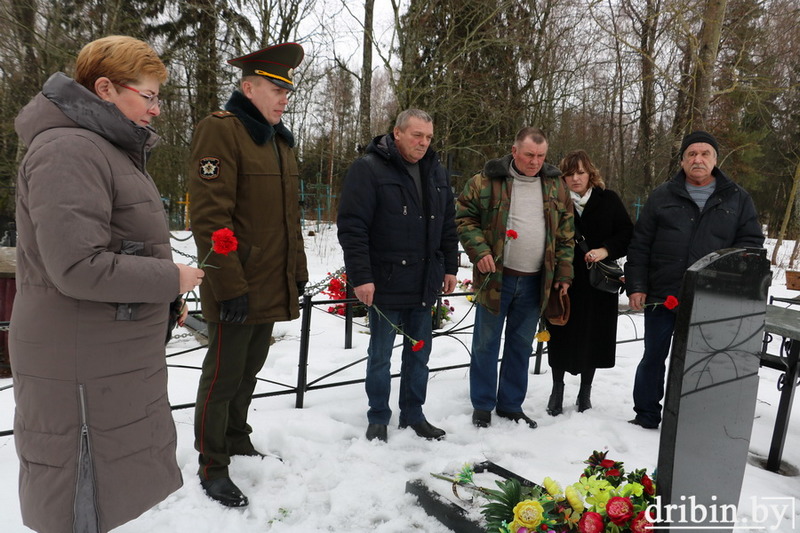 В Дрибинском районе почтили память воинов-афганцев