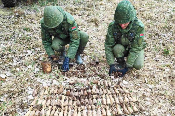 Более 220 боеприпасов времен ВОВ найдено в Мстиславском районе