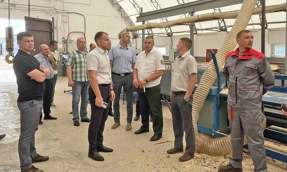 В Чаусском лесхозе прошел областной семинар по организации охраны труда на предприятиях лесозаготовительной отрасли