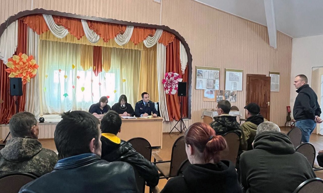 О важности реадаптации шла речь на открытом судебном заседании с участием прокурорских работников в Круглянском районе