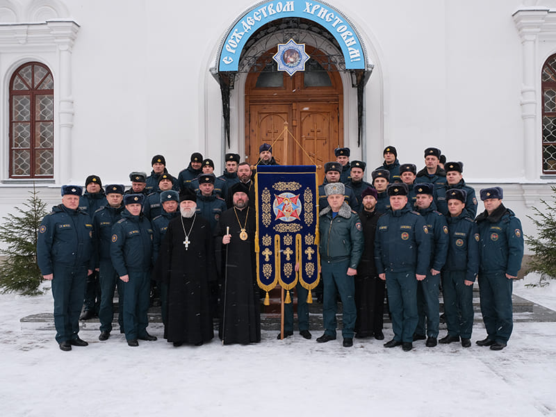Спасателям Бобруйщины вручили Хоругвь
