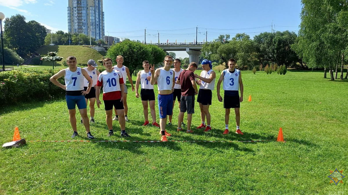 Первенство городского отдела по ЧС по легкоатлетическому кроссу прошло в Могилеве