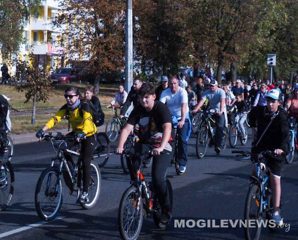 Большой городской велопробег «Закрытие сезона» собрал любителей активного отдыха в Могилеве