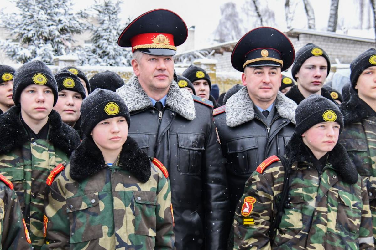 Профориентационная акция УВД «Святое дело – Родине служить!» прошла в Могилеве