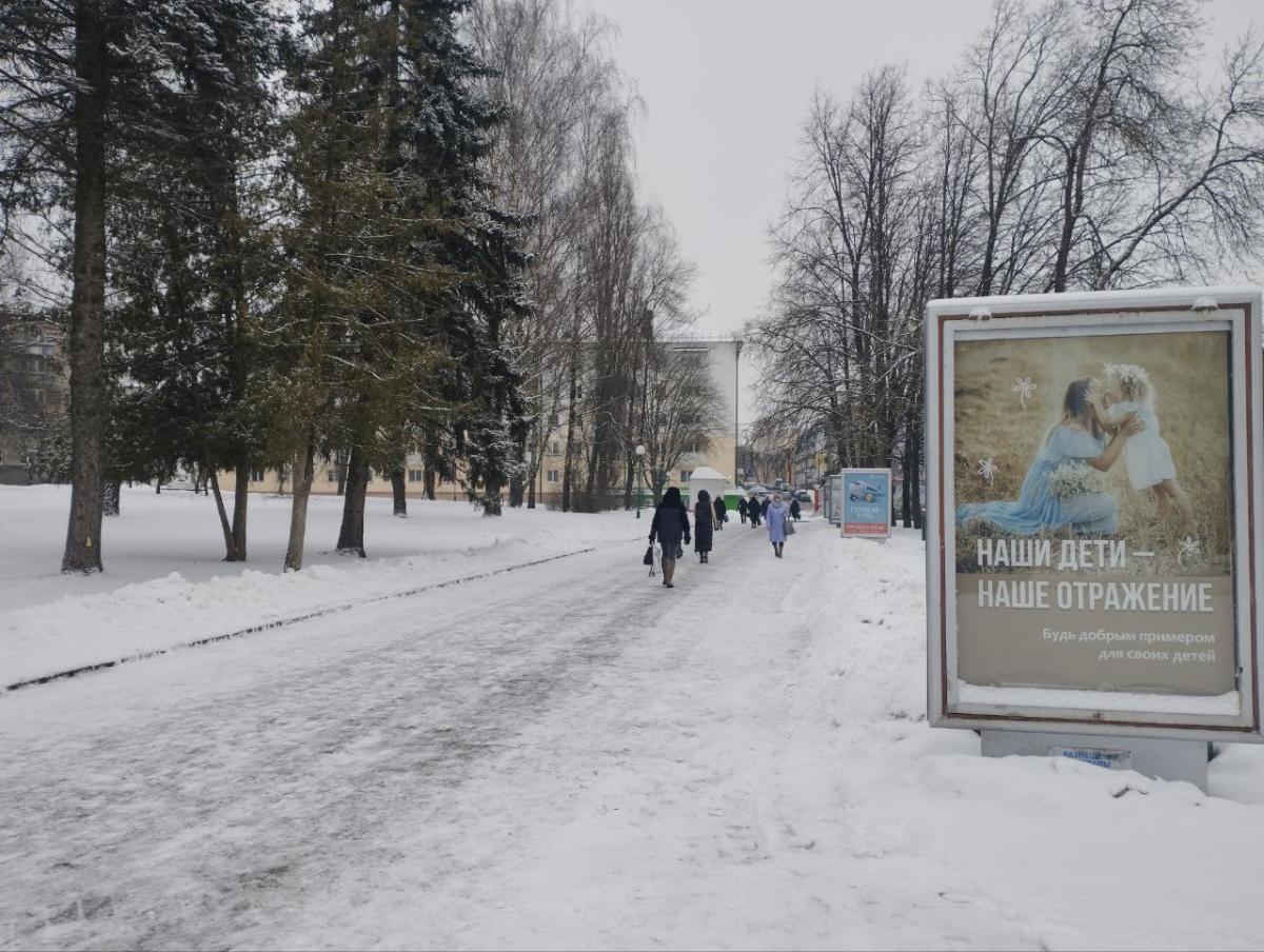 От -4°С ночью, до +8°С днем ожидается в начале следующей недели в Могилевской области