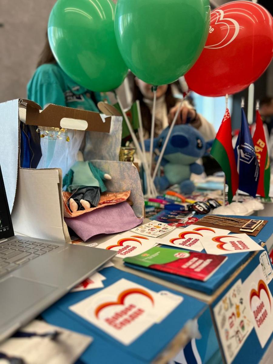 Волонтеры БРСМ участвуют в электоральной кампании