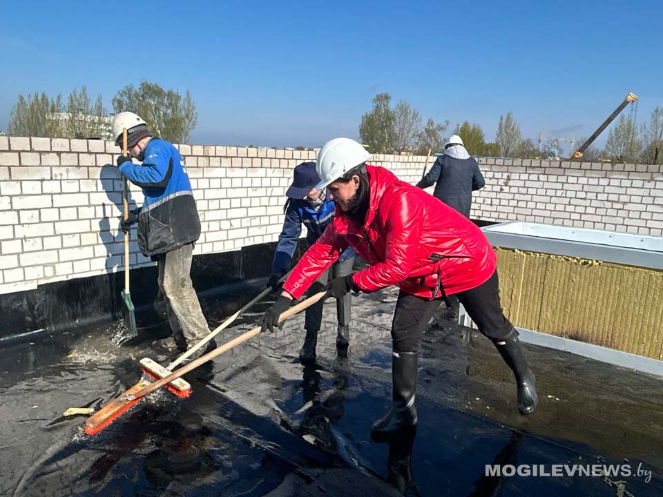 Активно и массово. Республиканский субботник прошел в Могилеве