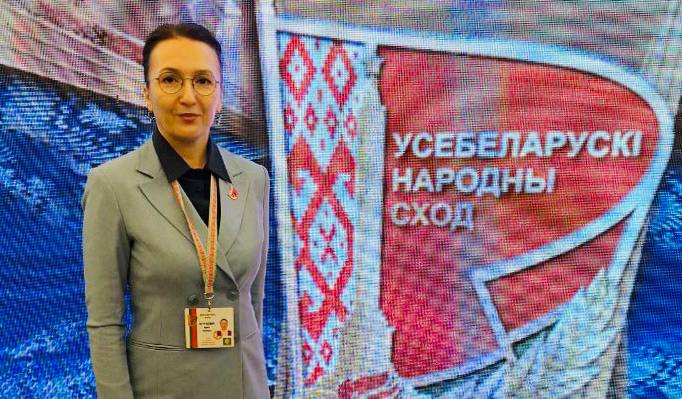 Член Совета Республики Национального собрания Республики Беларусь Ирина Петрусевич: фундаментальная задача Всебелорусского народного собрания – развитие страны и улучшение качества жизни людей