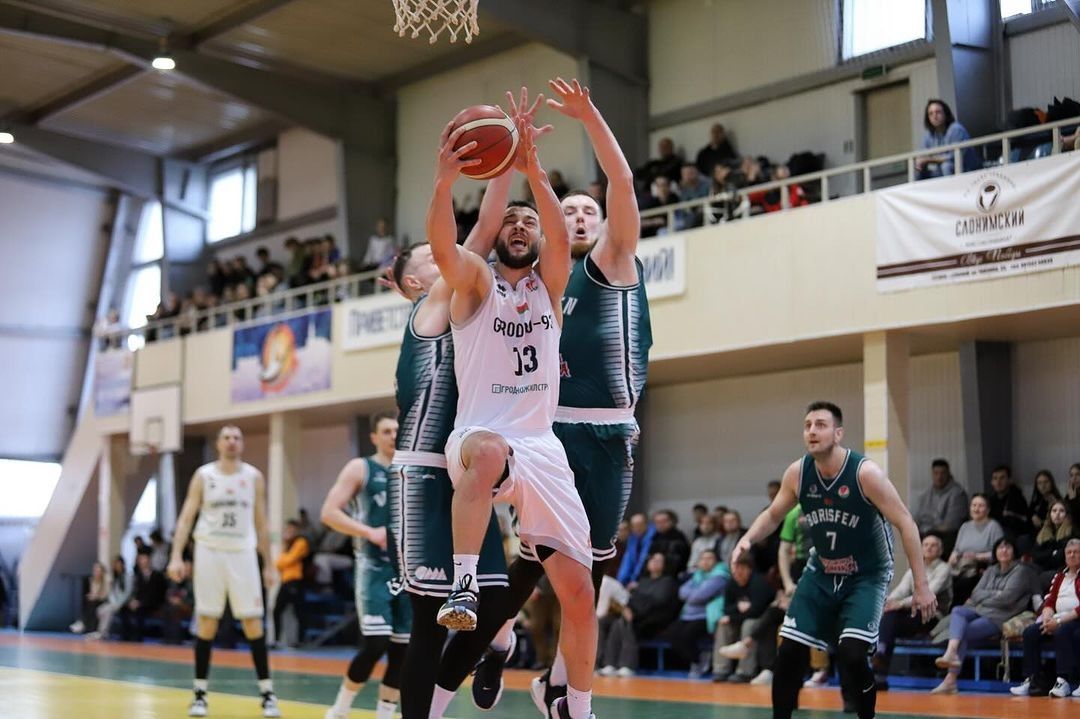 Баскетбол. «Борисфен» уступил «Гродно-93» в первом полуфинальном матче чемпионата республики - 75:77