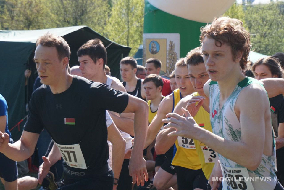 Легкоатлетические соревнования прошли в Могилеве. Фото