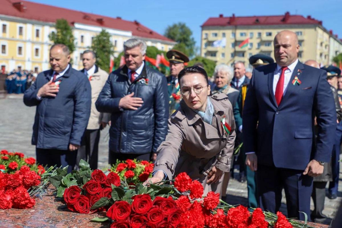 Член Совета Республики Национального собрания Республики Беларусь Ирина Петрусевич приняла участие в праздновании Дня Победы в Могилеве