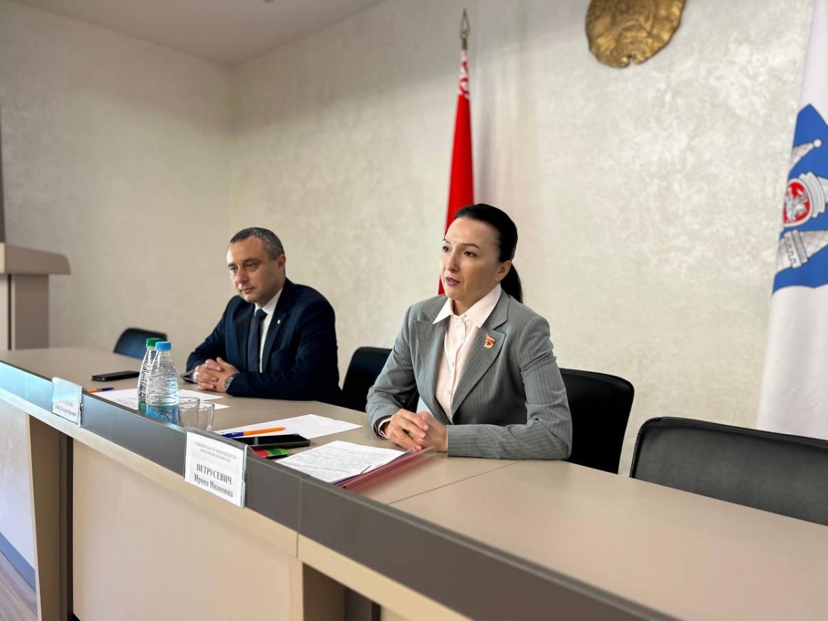 Ирина Петрусевич провела единый день информирования в МГКУП «УКП»