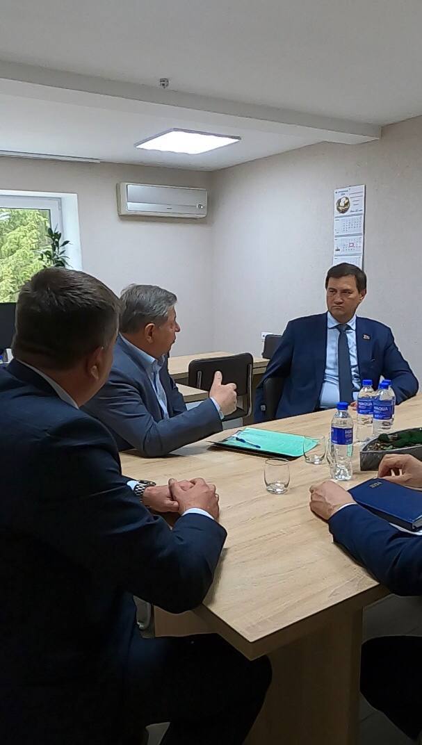 Максим Рыженков с рабочим визитом посетил Быховский район