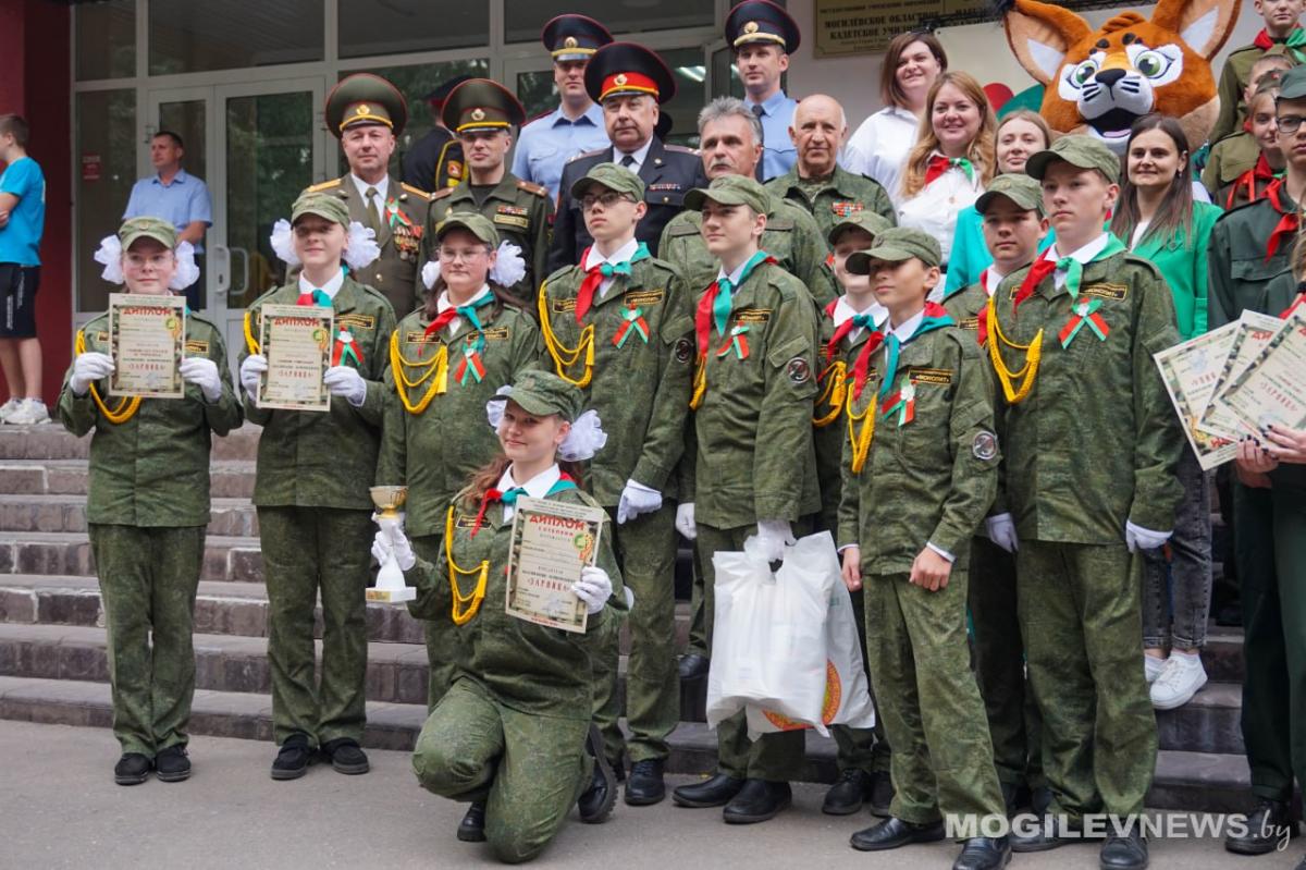 «Орлы» из Кировска представят Могилевщину на республиканском этапе военно-патриотической игры «Зарница». Фото