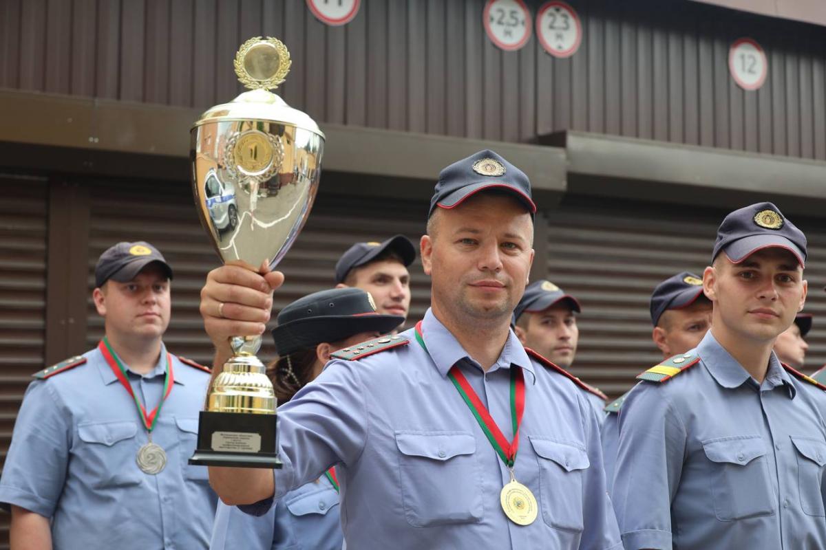 Областной этап смотра-конкурса профессионального мастерства среди представителей подразделений Департамента охраны прошел в Могилеве. Фото