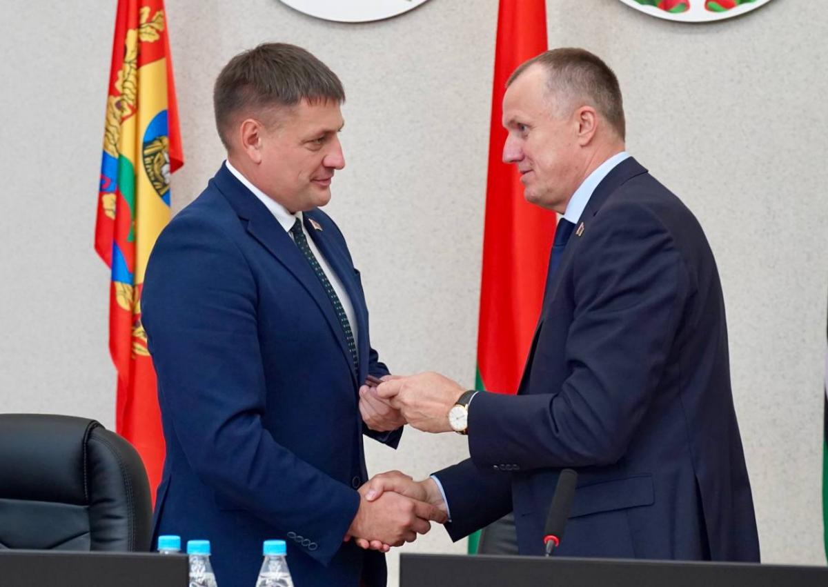 Председатель Могилевского облисполкома Анатолий Исаченко представил нового руководителя Осиповичского райисполкома