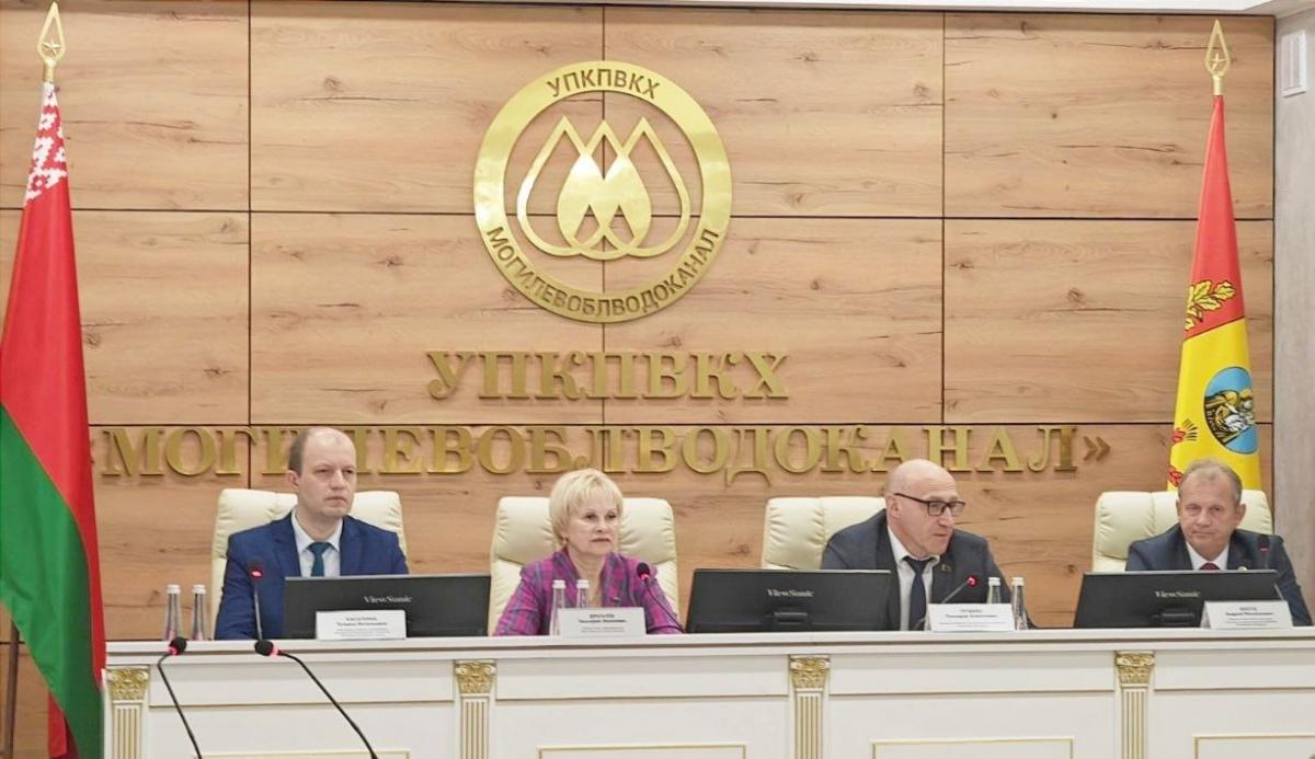 Министр ЖКХ Геннадий Трубило посетил «Могилевоблводоканал»