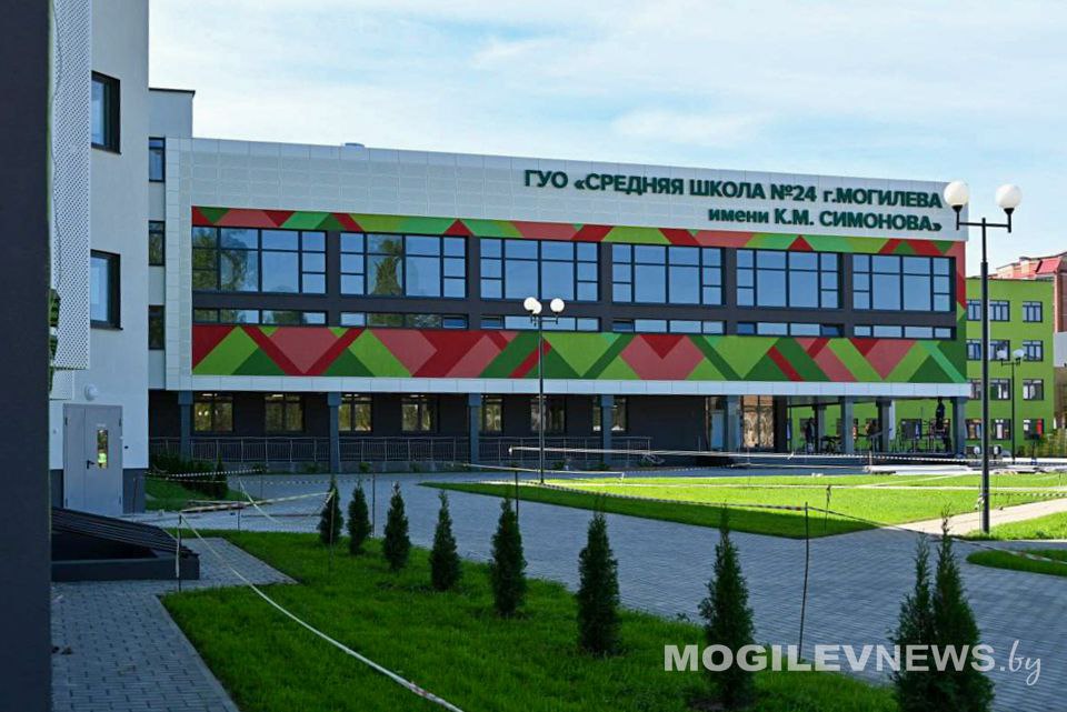 Новая школа на 1020 учеников  готовится к открытию в Могилеве