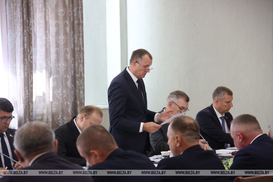 Анатолий Исаченко назвал точки роста для Шкловского района