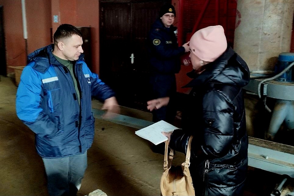 Мобильная группа проверила соблюдение требований охраны в ОАО «Александрийское»