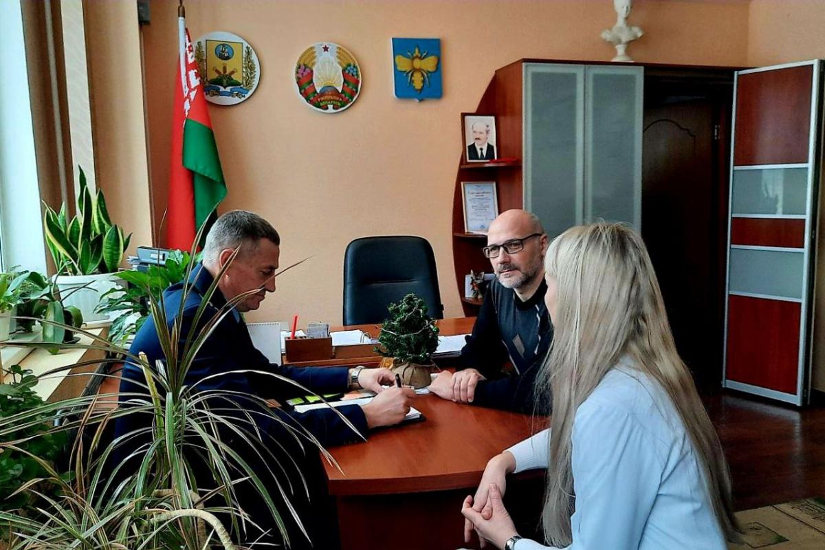 Правовой прием граждан прошел в Климовичах