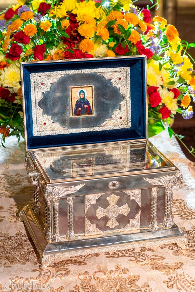 Встреча ковчега с частицей мощей Евфросинии Московской пройдет 17 сентября в Бобруйске