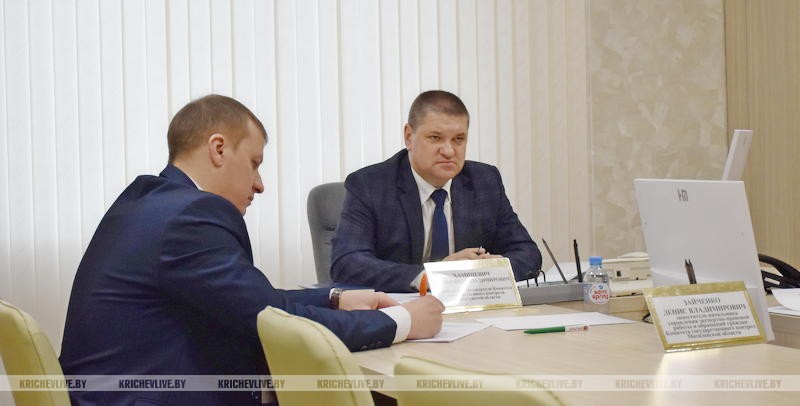 Заместитель председателя КГК Могилевской области провел прием граждан в Кричеве