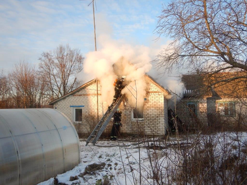 На пожаре в д. Николаевка-1 Могилевского района погиб мужчина